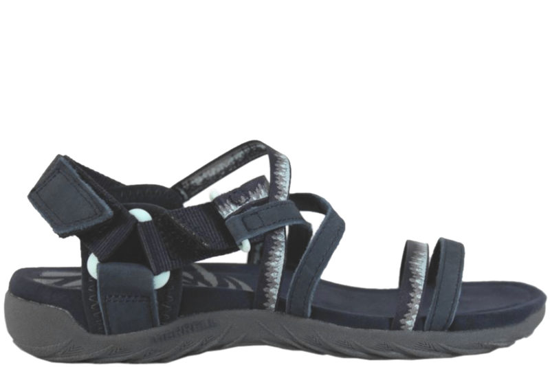 dump År slå Køb MERRELL TERRAN 3 CUSH LATTICE BLÅ SANDAL Her - Salg af Sandaler til  kvinder