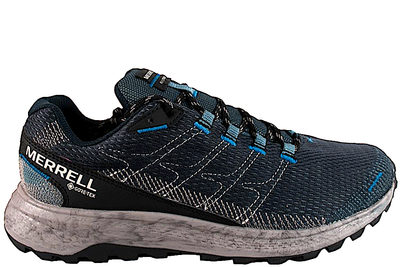 salg af MERRELL FLY STRIKE GTX MØRKEBLÅ TRAVESKO