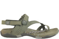 salg af MERRELL SIENA LICHEN STØVET GRØN SANDAL I NUBUCK