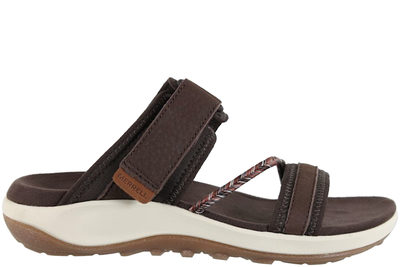 salg af MERRELL TERRAN 4 SLIDE SLENTERS I BRUNT SKIND