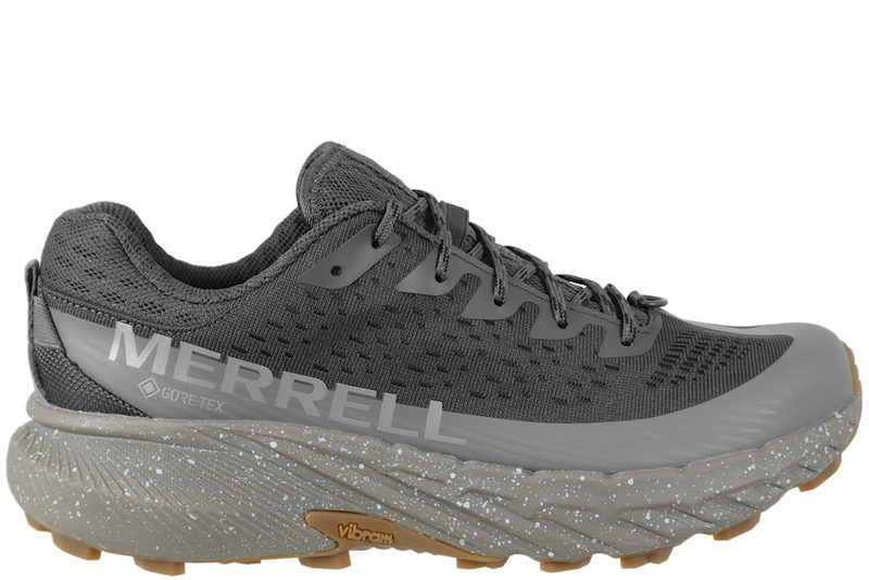 salg af MERRELL AGILITY PEAK 5 GTX KONDISKO I MØRKEGRÅ TEKSTIL