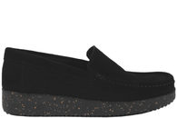 salg af NATURE ELIN SORT LOAFERS I RUSKIND