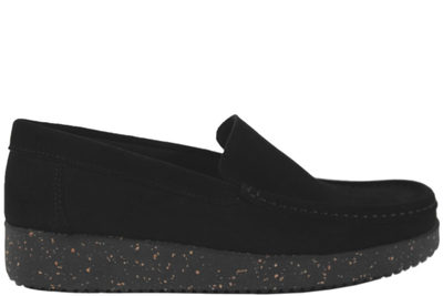 salg af NATURE ELIN SORT LOAFERS I RUSKIND