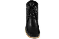 NATURE ASTA VINTERSTØVLE I SORT PULL UP SKIND