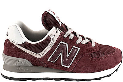 salg af NEW BALANCE MOYEN 574 SNEAKERS I BORDEAUX RUSKIND