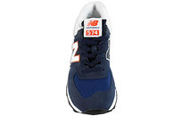 NEW BALANCE MEDIUM MOYEN SNEAKERS I BLÅT RUSKIND