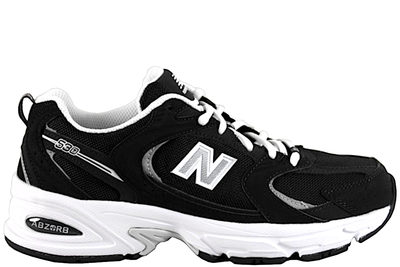salg af NEW BALANCE MOYEN 530 SNEAKERS I SORT TEKSTIL OG PU