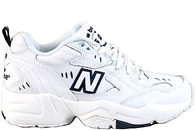 salg af NEW BALANCE MEDIUM MOYEN SNEAKERS I HVIDT GLAT SKIND