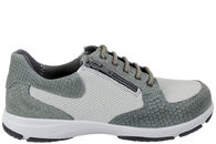 salg af NEW FEET SKO I ARMYGRØNT RUSKIND OG TEKSTIL