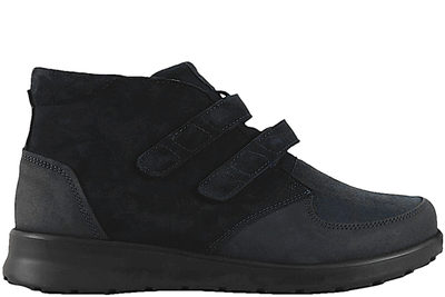 salg af NEW FEET STØVLE I BLÅ NUBUCK OG RUSKIND