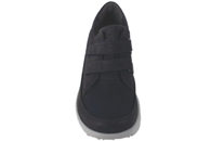 NEW FEET MØRKEBLÅ SKO I NUBUCK MED STRECH