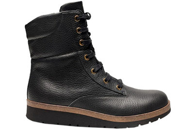 salg af NEW FEET STØVLE I SORT SKIND