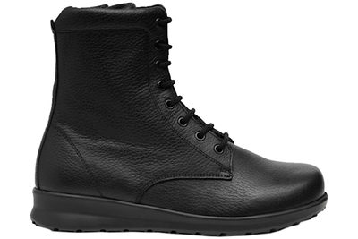 salg af NEW FEET Støvle, Glat læder, sort