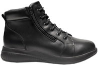 salg af NEW FEET STØVLE I SORT GLATSKIND