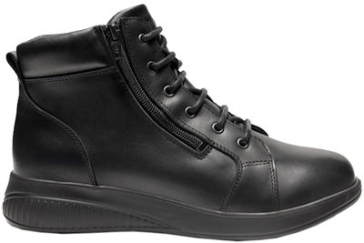 salg af NEW FEET STØVLE I SORT GLATSKIND