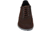NEW FEET SNØRESKO I MØRKEBRUNT NUBUCK