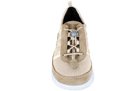 NEW FEET SKO I SANDFARVET MESH OG NUBUCK