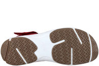 NEW FEET SANDAL MED RØDE VELCROBÅND