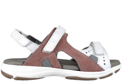salg af NEW FEET SANDAL I HVIDT GLAT SKIND