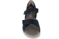 NEW FEET SANDAL I MØRKEBLÅ GLAT SKIND