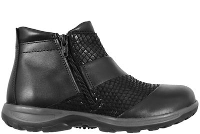 salg af NEW FEET SORT ANKELSTØVLE