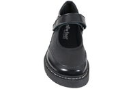 NEW FEET BALLERINA WITH 1 VELCRO PLAIN LEATHER W STRETCH