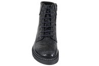 NEW FEET BOOT WITH LACE AND ZIPPER