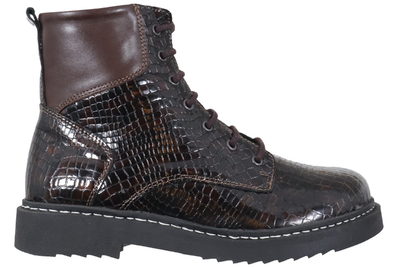 salg af NEW FEET STØVLE I KROKO-LOOK
