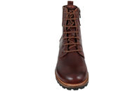 NEW FEET STØVLE I BRUNT GLAT SKIND