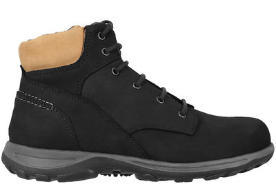 salg af NEW FEET VINTERSTØVLE I SORT OLIERET SKIND