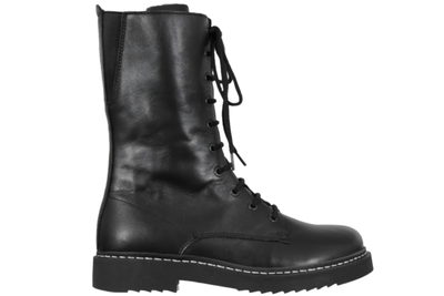 salg af NEW FEET LANG STØVLE I SORT