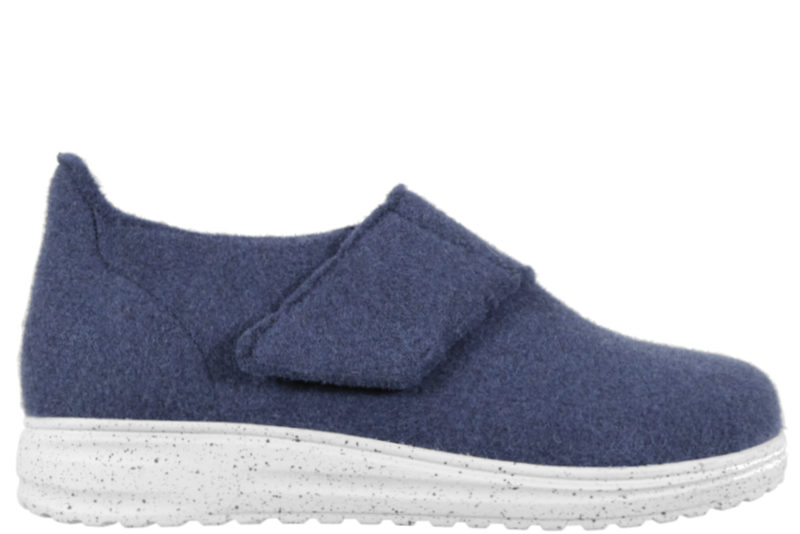 salg af NEW FEET BLÅ HJEMMESKO