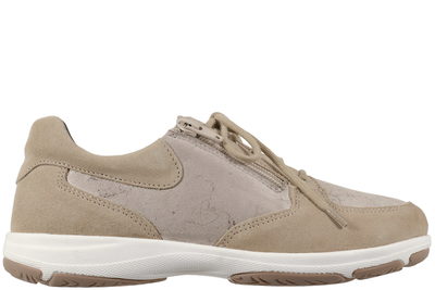 salg af NEW FEET SKO I SANDFARVET RUSKIND