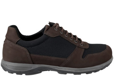 salg af NEW FEET SNØRESKO I MØRKEBRUNT NUBUCK