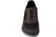 NEW FEET SNØRESKO I MØRKEBRUNT NUBUCK