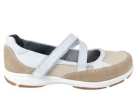 salg af NEW FEET BALLERINA I LYSEBLÅT NUBUCK