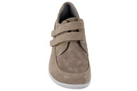 NEW FEET SKO I BRUN RUSKIND MED TO VELCRO REMME