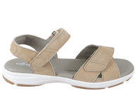 salg af NEW FEET SANDAL I SANDFARVET OLIERET NUBUCK