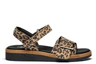 salg af NEW FEET SANDAL MED LEOPARD PRINT