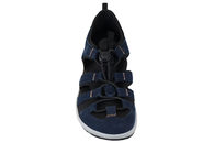 NEW FEET TRAVE SANDAL I BLÅ NUBUCK