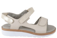 salg af NEW FEET SANDAL I SANDFARVET SKIND