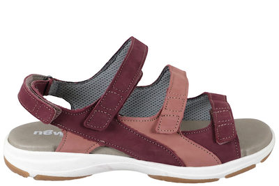 salg af NEW FEET SANDAL I ROSA NUBUCK