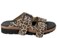 salg af NEW FEET SLENTERS MED LEOPARD LOOK