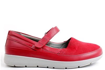 salg af NEW FEET RØD BALLERINA