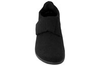 NEW FEET HJEMMESKO I SORT MELERET ULD