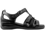 salg af NEW FEET SANDAL MED PRÆGET SKIND