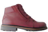salg af NEW FEET BORDEAUX SNØRESTØVLE I KALVESKIND