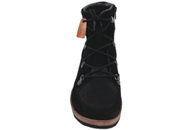 NEW FEET LACED BOOT SUEDE W ORTHOSTRETCH BLACK