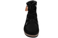 NEW FEET LACED BOOT SUEDE W ORTHOSTRETCH BLACK