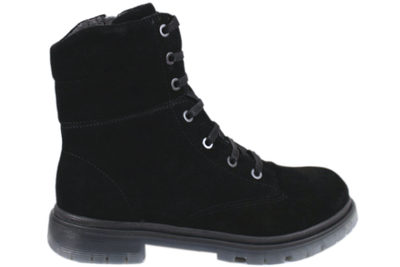 salg af NEW FEET VINTERSTØVLE SORT RUSKIND